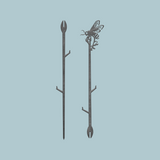 Honey Bee Single Plant Stake - 25"